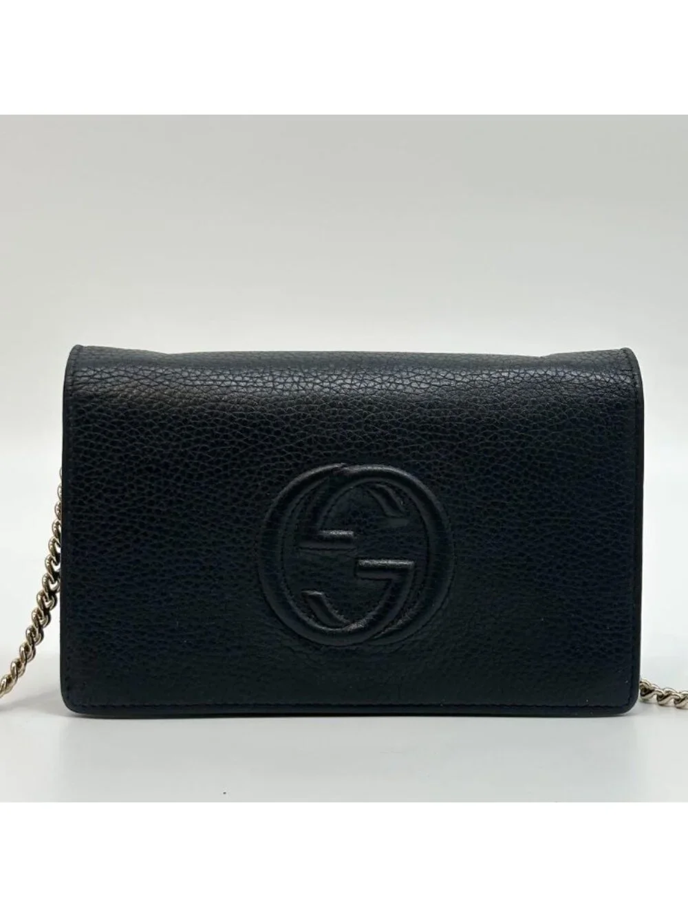 Gucci Soho Chain Wallet Interlocking - Picture 4 of 16